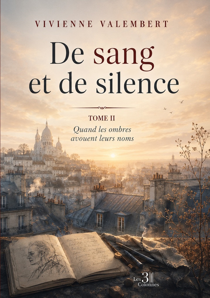 Couverture de De sang et de silence — Tome 2 — Quand les ombres avouent leurs noms